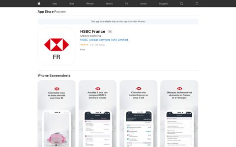 ‎HSBC France on the App Store