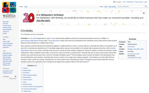 GiveIndia - Wikipedia