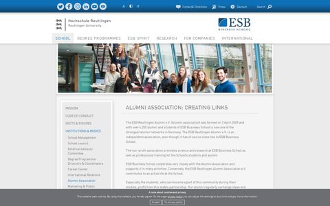 Alumni Association : ESB Business School