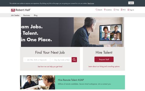 Robert Half: Staffing Agencies & Recruiters | Hire Staff & Find ...