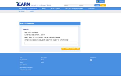 Student? - iEARN Collaboration Centre