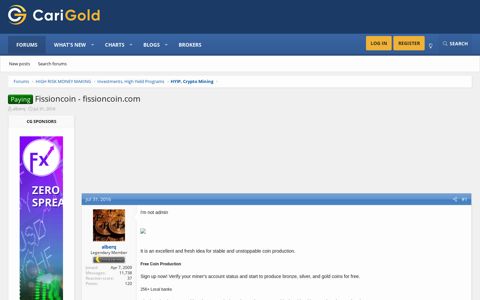 Fissioncoin - fissioncoin.com | CariGold Forum