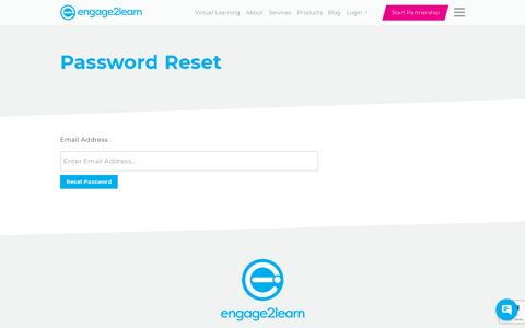 Password Reset | engage2learn