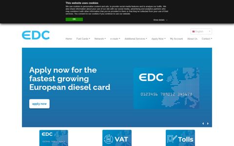 European Fuel Cards, European Diesel Cards - EDC