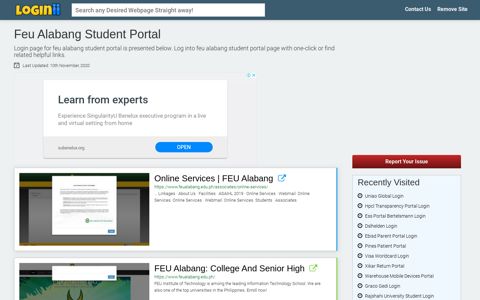 Feu Alabang Student Portal - Loginii.com