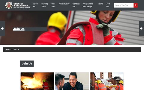 Join Us - Greater Manchester Fire Rescue Service