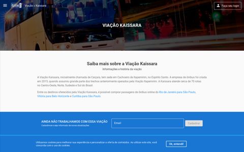 Viação Kaissara | Passagens | Guichê Virtual