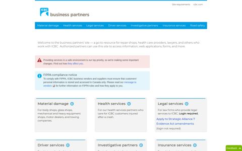 ICBC Business Partners - Home Page