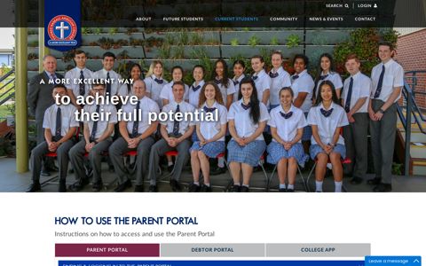 How to use the Parent Portal | Thomas Hassall Anglican College
