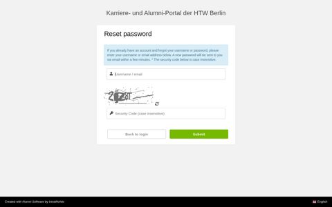 Karriere- und Alumni-Portal der HTW Berlin - IntraWorlds