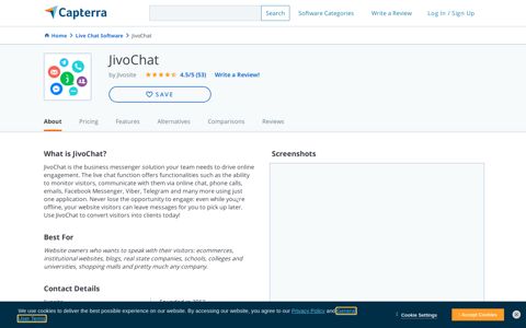 JivoChat Reviews and Pricing - 2020 - Capterra