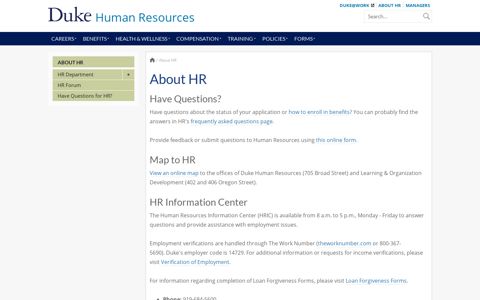 About HR | Human Resources