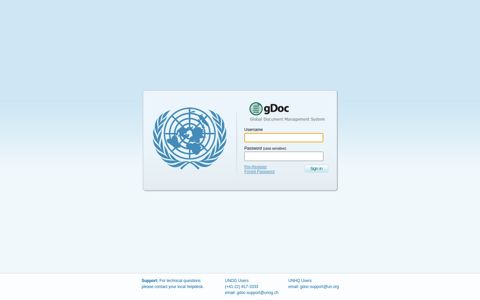 gDoc - Global Document Management System