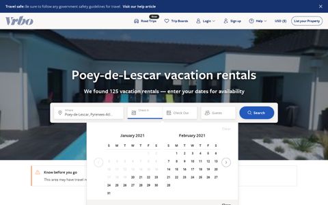 Poey-de-Lescar, FR Vacation Rentals: house rentals & more ...