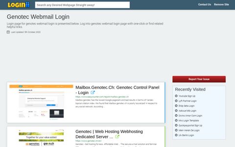 Genotec Webmail Login - Loginii.com
