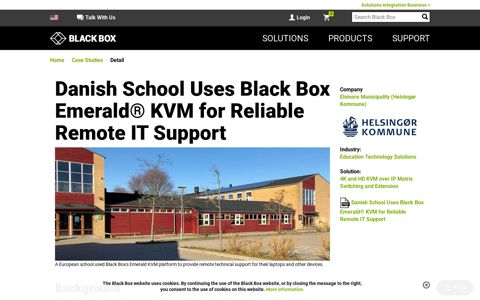 Danish School Uses Black Box Emerald® KVM for Reliable ...