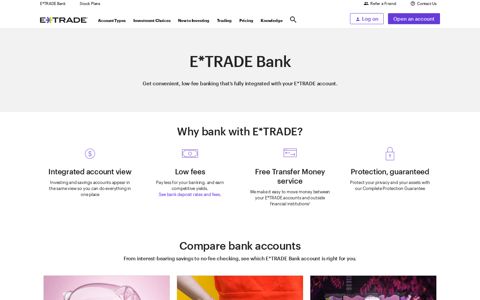 E*TRADE Bank | Online Banking Services | E*TRADE