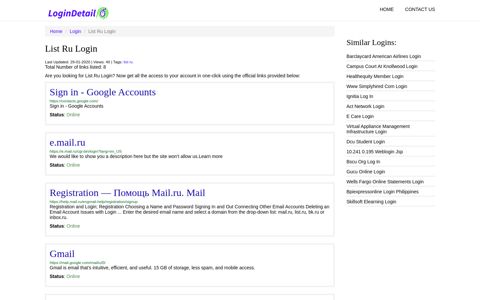 List Ru Login Sign in - Google Accounts - https://contacts ...