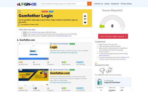 Gsmfather Login - A database full of login pages from all over ...