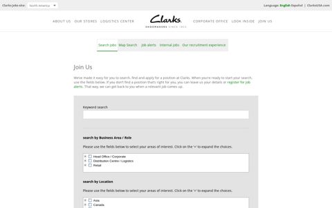 Clarks North America: Join Us - Clarks Jobs