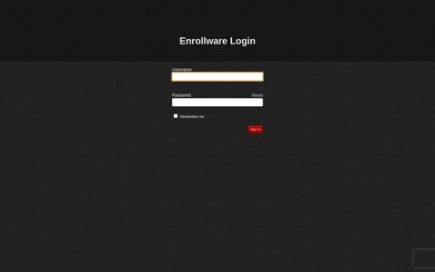 Instructor ENROLLWARE Login - Enrollware's