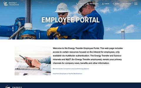Employee Portal | Energy Transfer