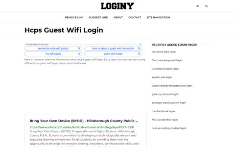 Hcps Guest Wifi Login ✔️ One Click Login - loginy.co.uk
