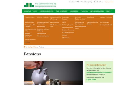 Pensions | Joint Industry Board (JIB)