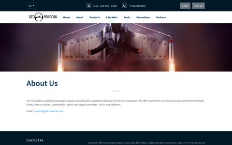 About Us - Get-Financial