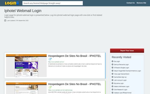 Iphotel Webmail Login - Loginii.com