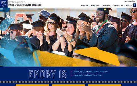 Admission | Emory University | Atlanta GA