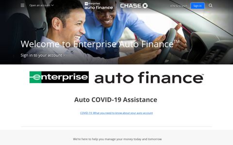 Enterprise Auto Finance | Auto Loans | Chase.com - Chase Bank