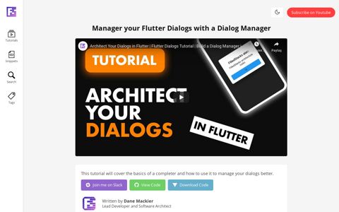 Manager your Flutter Dialogs with a Dialog Manager ...