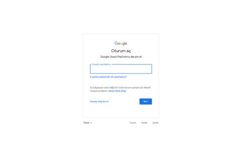Sign in - Google Cloud Platform
