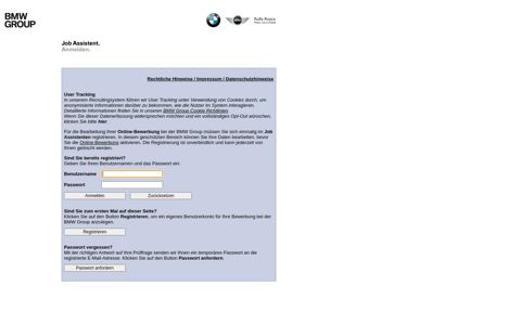 JobAssistent - recruiting - BMW Group
