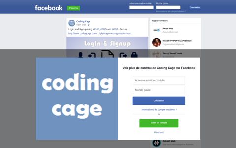 Coding Cage - Login and Signup using #PHP, #PDO and ...
