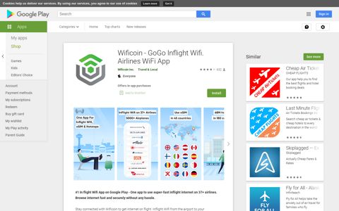 Wificoin - GoGo Inflight Wifi. Airlines WiFi App - Apps on ...