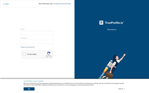 TrueProfile.io® - Login to Verify Your Documents