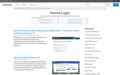 Mwma Login - Kentucky Medicaid Waiver Management ...