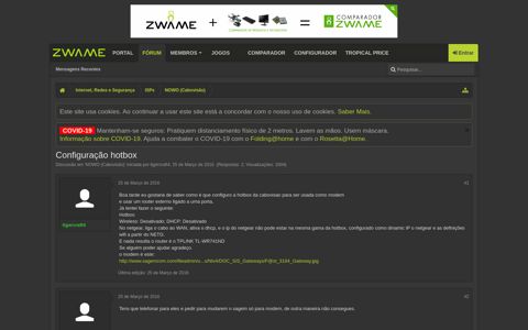 Configuração hotbox | ZWAME Fórum