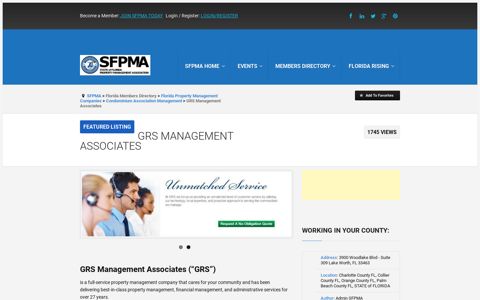 GRS Management Associates | SFPMA