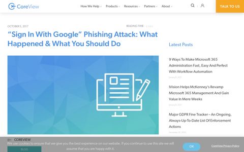 "Sign In With Google" Phishing Attack: What You Should Do ...