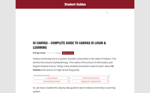 IU Canvas - Complete Guide to Canvas IU Login & learning
