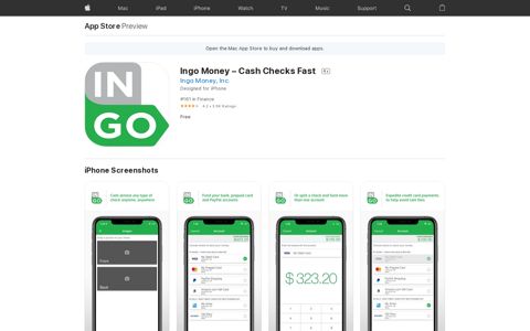 ‎Ingo Money – Cash Checks Fast on the App Store