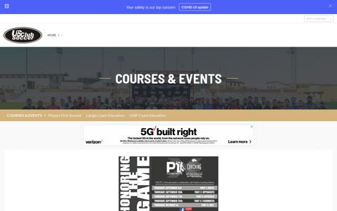 Courses & Events - US Club Soccer
