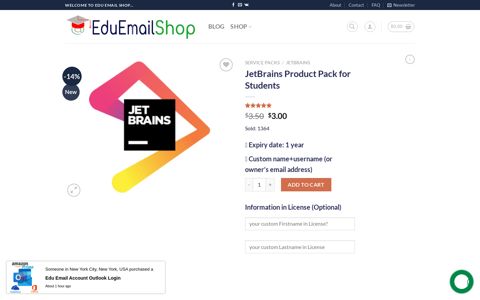 Buy JetBrains Product Pack for Students - Edu Email Shop