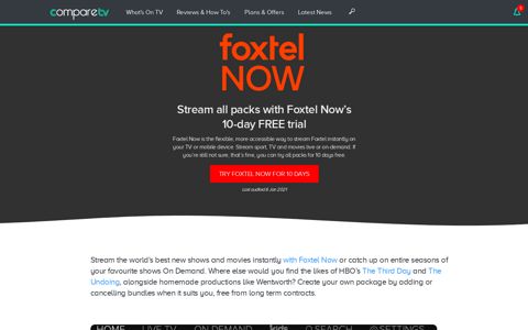 Foxtel Now Offer – Get All of Foxtel Now for Only $25/Month ...