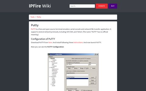 Putty - wiki.ipfire.org