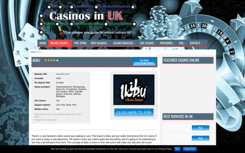Ikibu - Casinos in UK