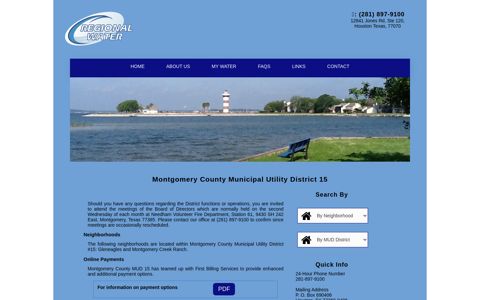 Montgomery County Municipal Utility District 15
